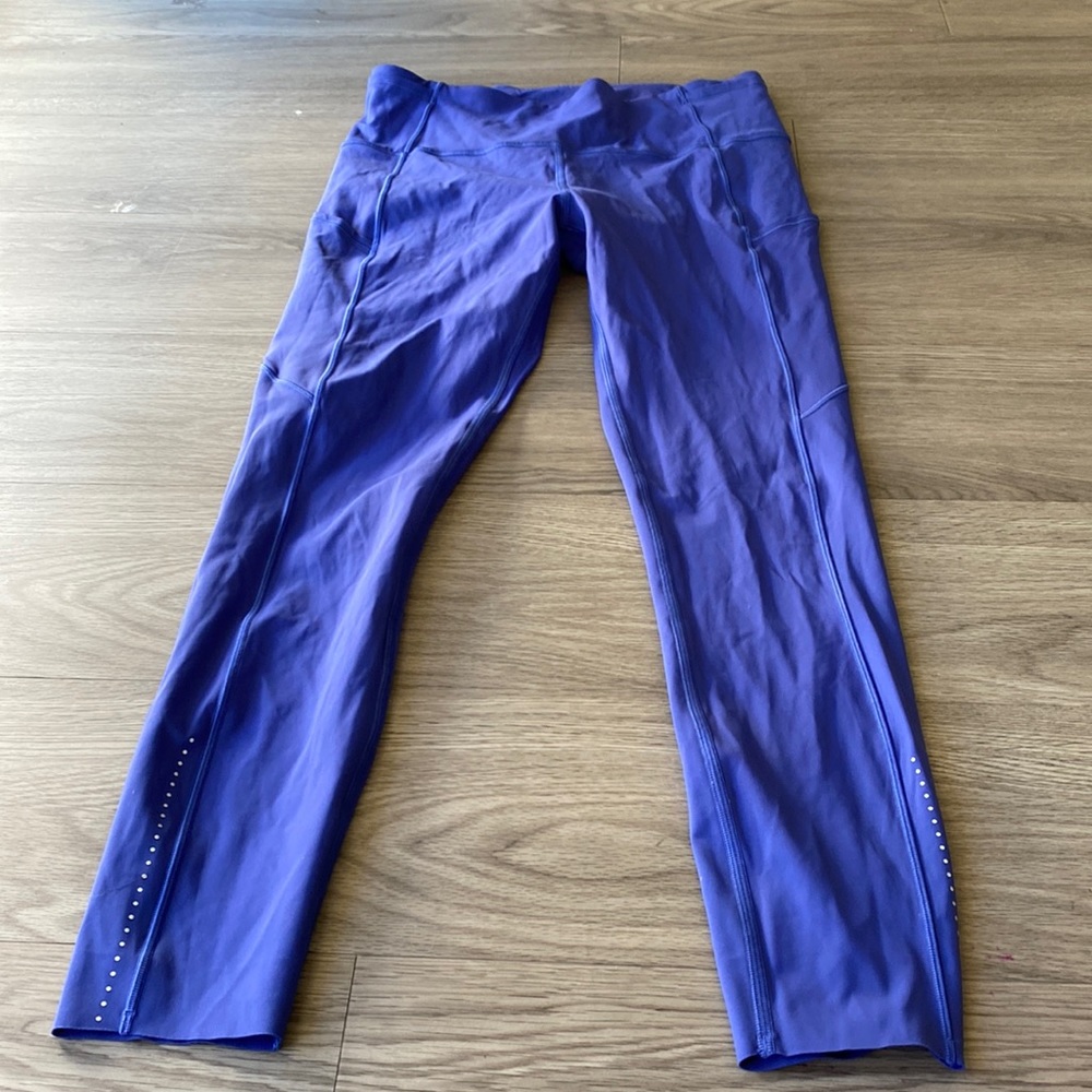lululemon Fast and Free leggings 25” inseam